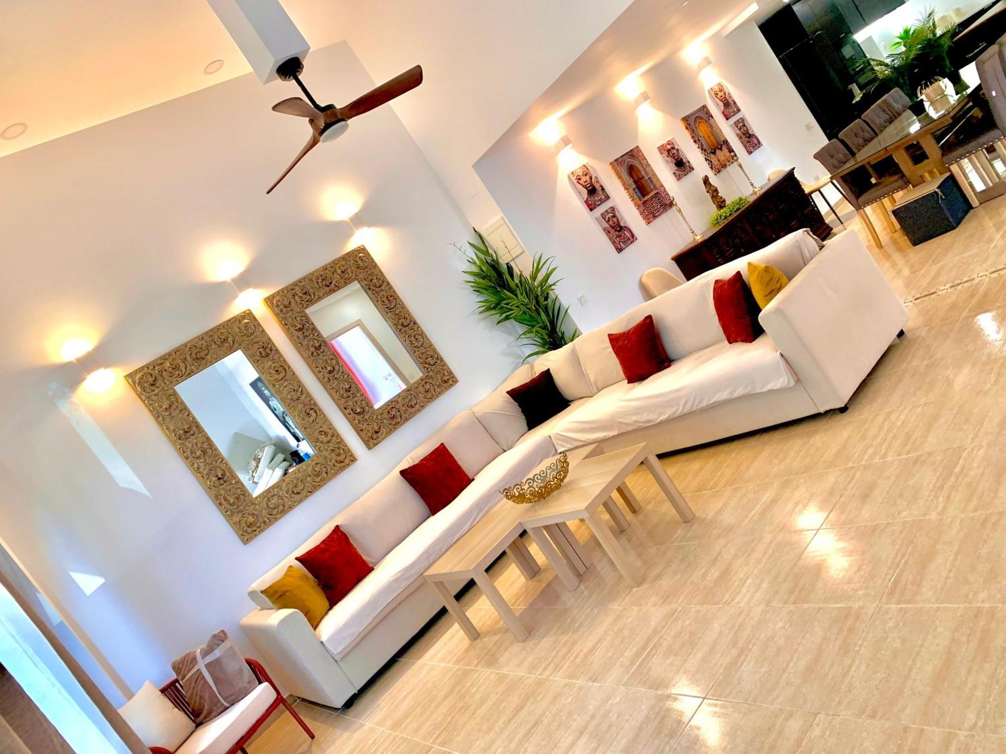 Amplia Vivienda New Para12 Pers A 4 Min Caminando De Playa Con Terraza, Piscina Com, Wifi, Ventiladores De Techo, Lavavajillas Roquetas de Mar Eksteriør bilde